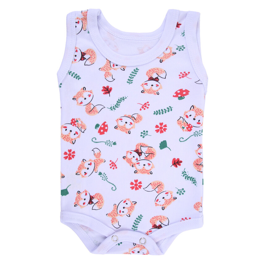 Kit Body Regata Canelada Com Estampa Sortida 06 Peças 7784 Kit Body Regata Canelada Com Estampa Sortida 06 Peças 7784