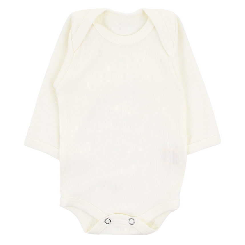 Kit Body Manga Longa Top Chot Canelado Cores Sortidas 6 Peças Kit Body Manga Longa Top Chot Canelado Cores Sortidas 6 Peças