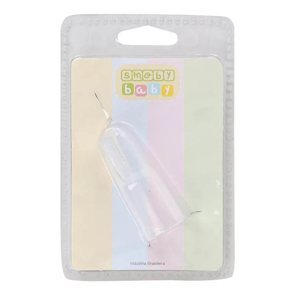 Massageador De Gengiva Smoby Baby Silicone Transparente