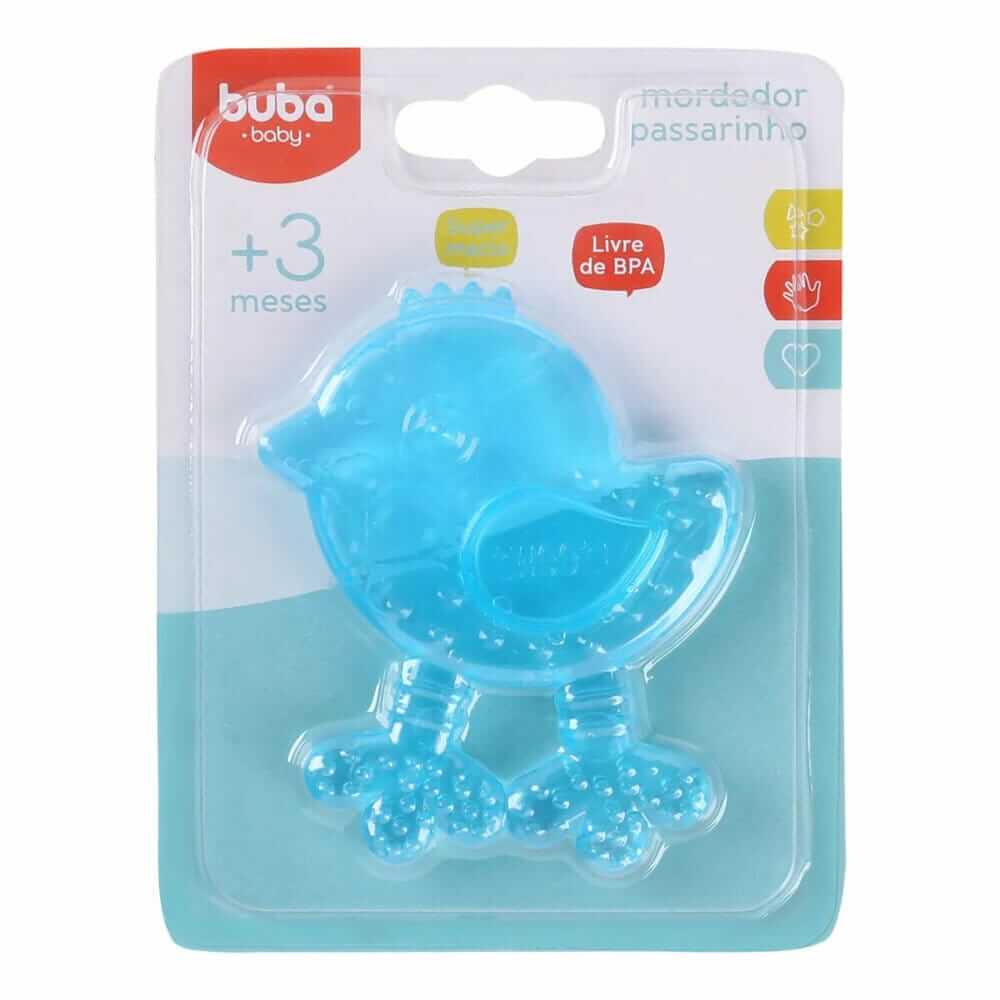 Mordedor Buba Baby Passarinho Com Cores Sortidas Mordedor Buba Baby Passarinho Com Cores Sortidas