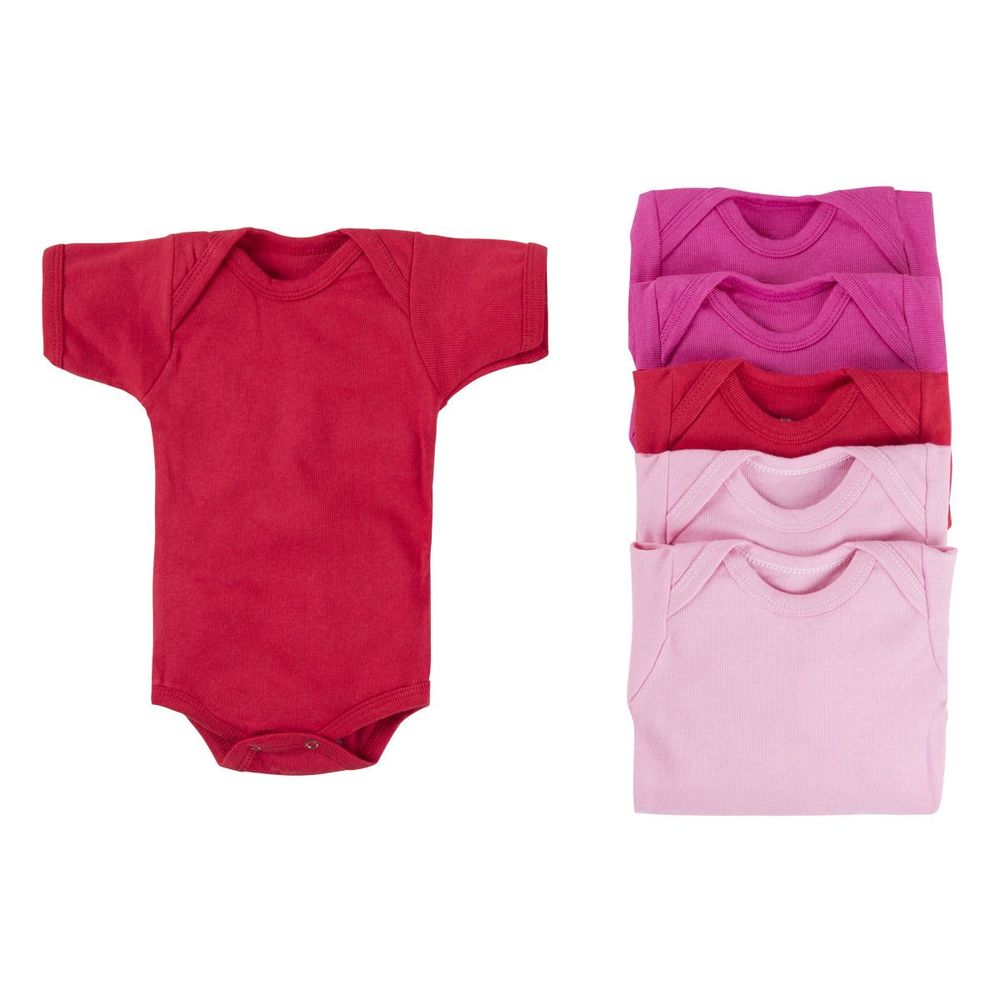 Kit Body Manga Curta 06 Peças Lisas Sortidas 14913 Kit Body Manga Curta 06 Peças Lisas Sortidas 14913