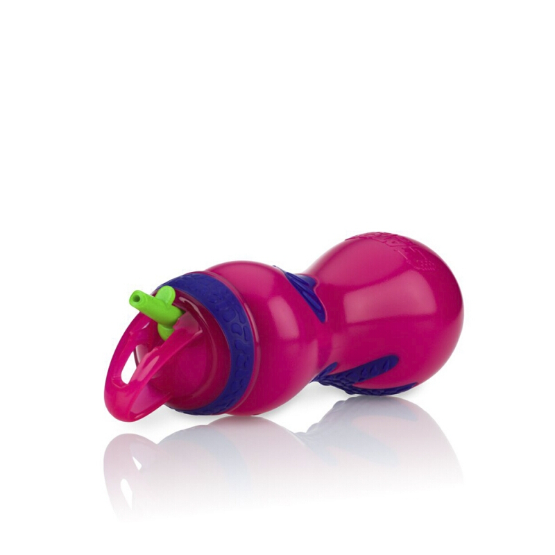 Copo Gator Nuby Com Canudo Rígido Retrátil 450ml Rosa