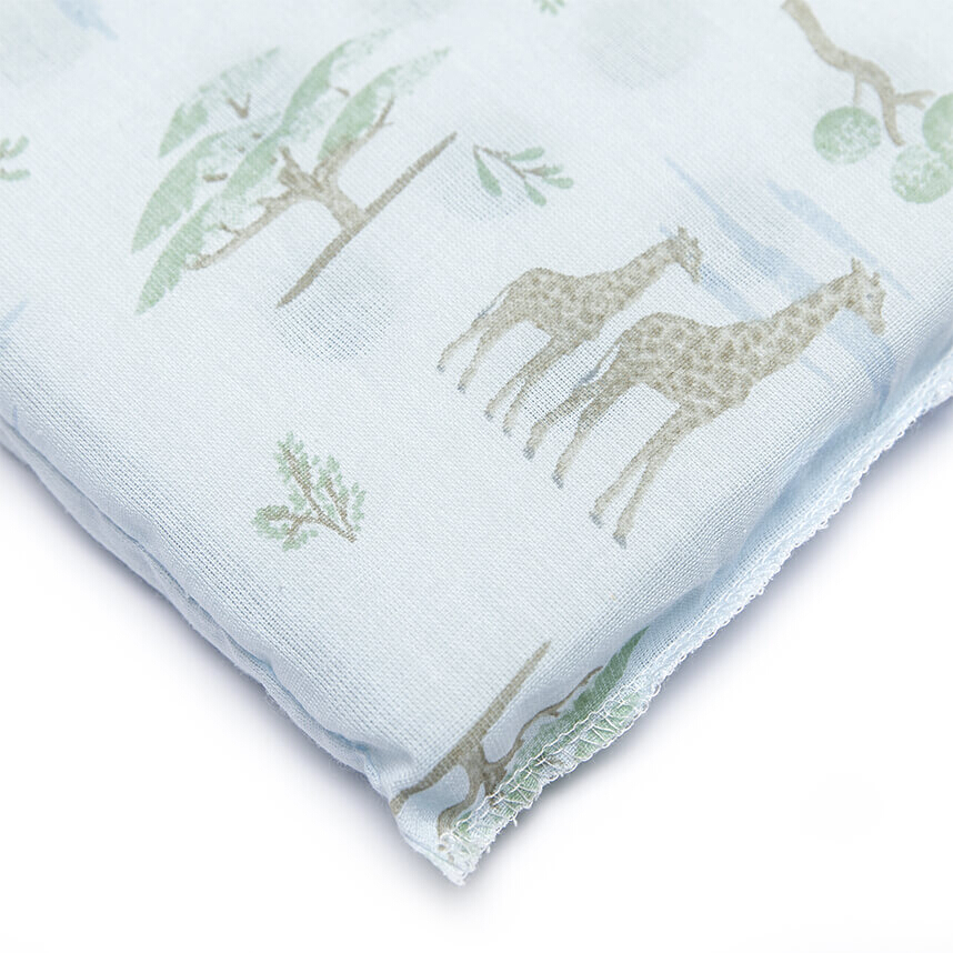 Travesseiro Bebê Papi Espuma Com Furos Estampado Menino