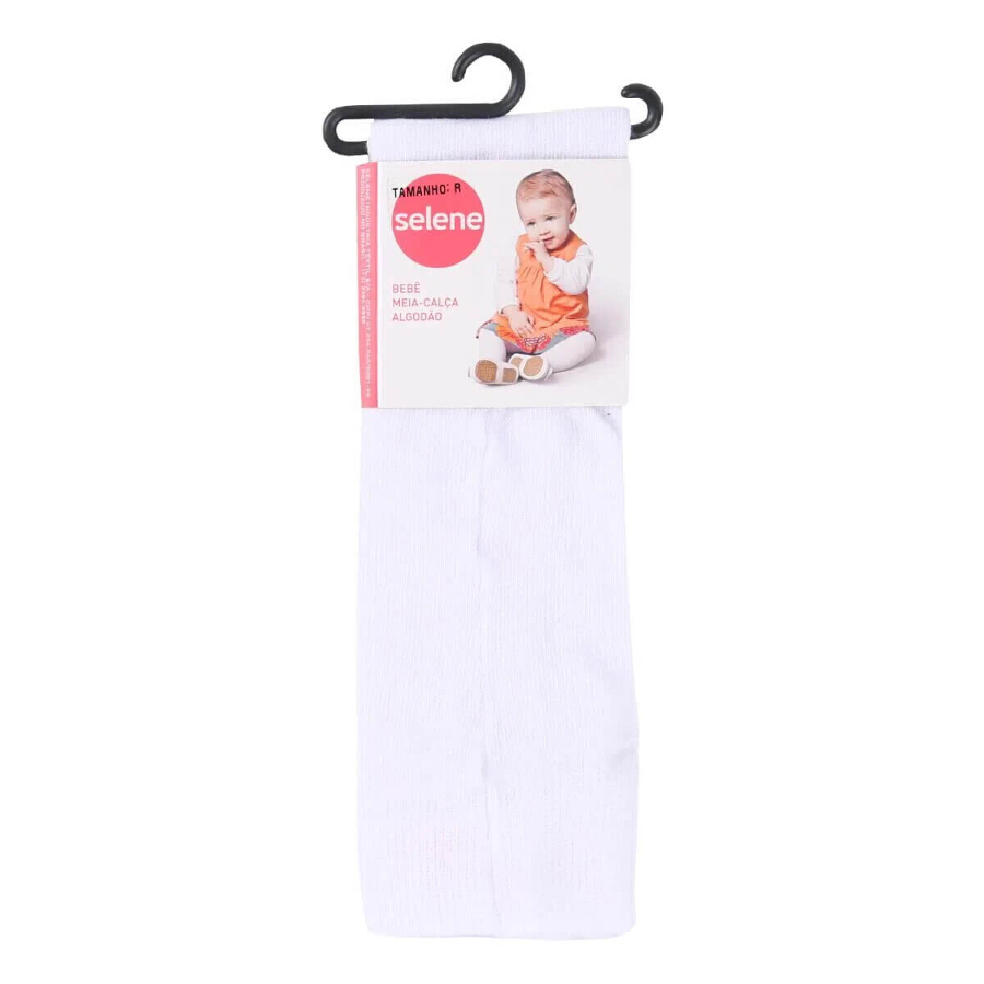 Meia Calça Bebê Selene Lisa