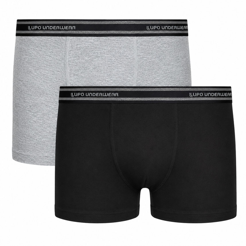 Kit Cueca Boxer Infantil Lupo 02 Peças