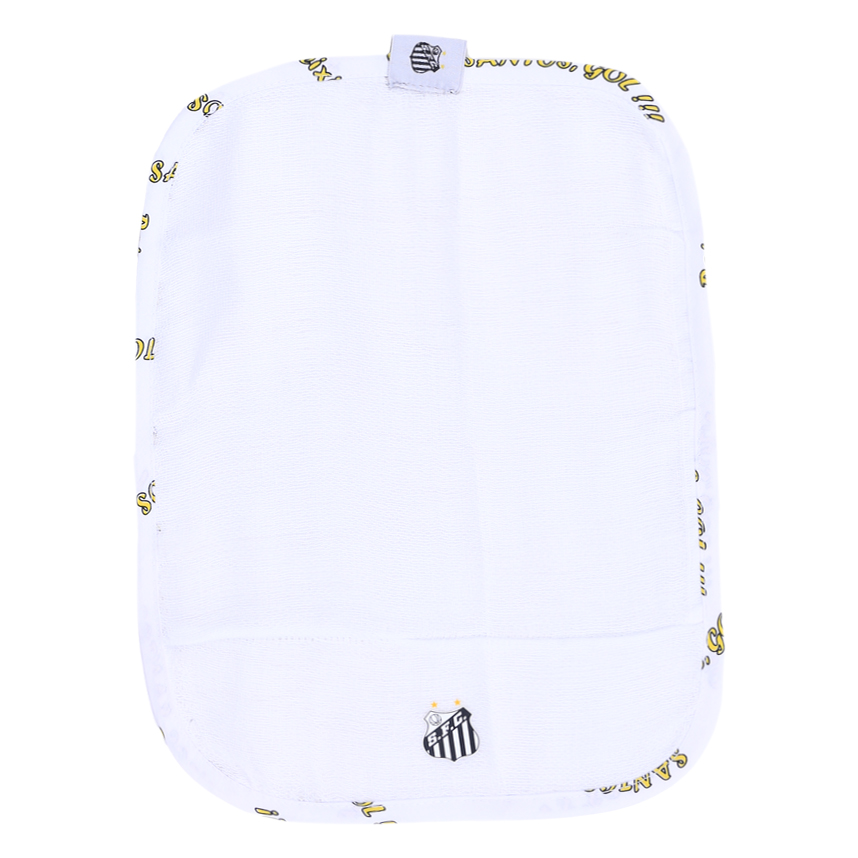 Kit Pano De Boca 03 Peças Estampa Santos 11652